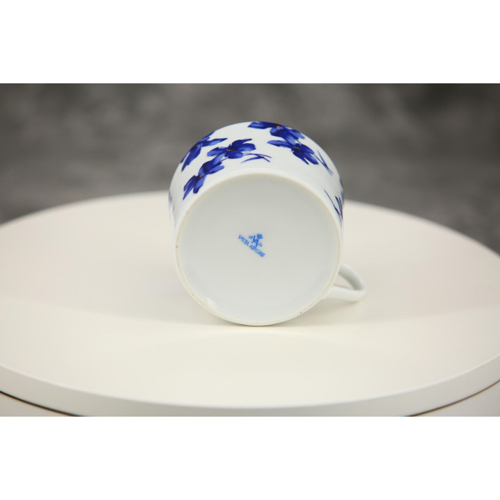 Vista Alegre Porcelain 7-Piece Set - Cobalt Blue Floral