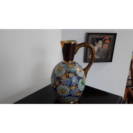 Art Deco Boch La Louvière Pitcher c. 1925