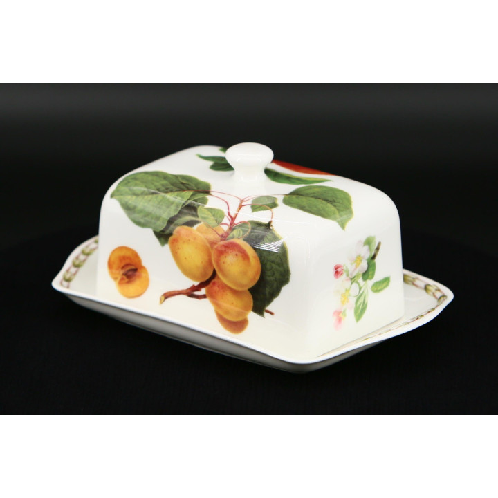 Queen's Hooker's Fruit Butter Dish - Fine Bone China