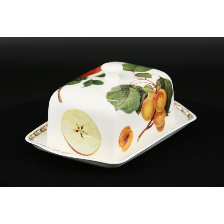 Queen's Hooker's Fruit Butterdose - Fine Bone China