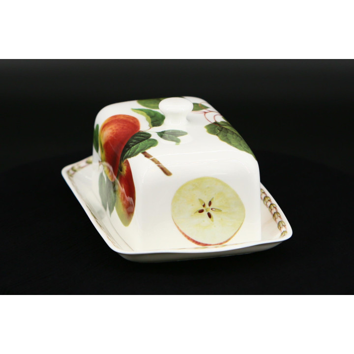Queen's Hooker's Fruit Butterdose - Fine Bone China