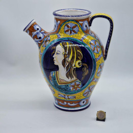 Jarra de Cerâmica Bottega Gatti Faenza 1950