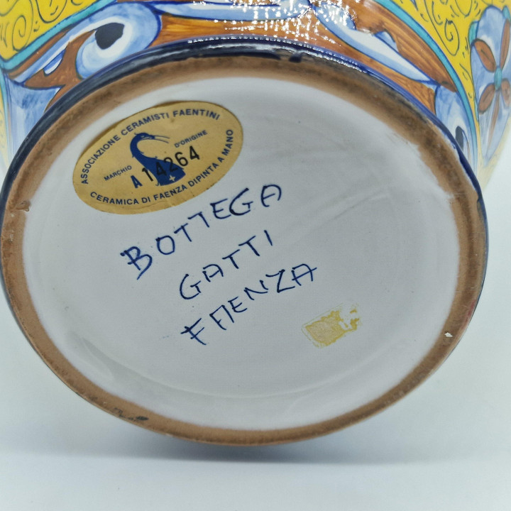 Brocca in Ceramica Bottega Gatti Faenza anni '50