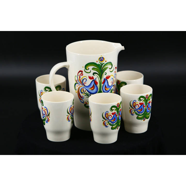 Ensemble Céramique Villeroy & Boch Septfontaines 1960 | Coqs