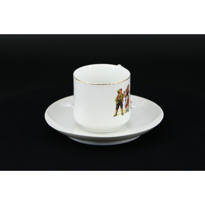 Tazza e Piattino Eamag Baviera - Anni '40