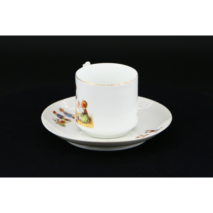 Taza y Plato Emag Bavaria años 20 | Porcelana Vintage