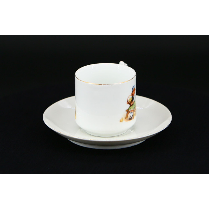 Taza y Plato Emag Bavaria años 20 | Porcelana Vintage