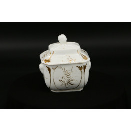 Sucrier en Porcelaine de Limoges William Guerin & Co, XIXe s.