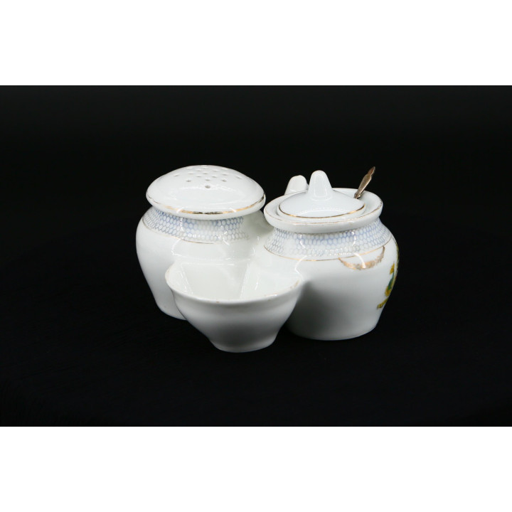 Zestaw do przypraw Crested China Ilfracombe (ok. 1930)