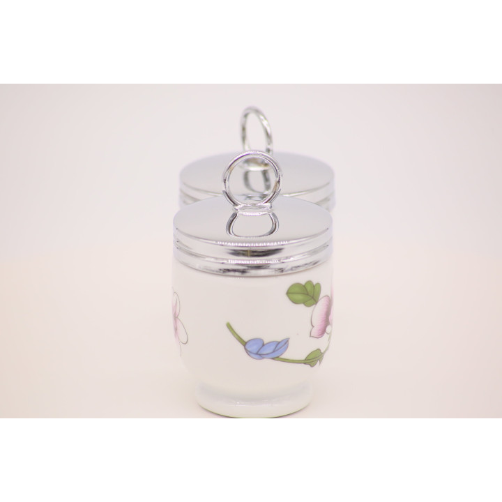 Set van 2 Royal Worcester Egg Coddlers Summer's Day