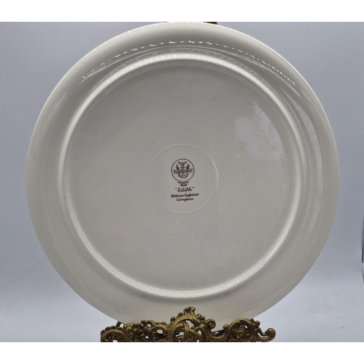 Блюдо Villeroy & Boch Edith 33 см — Винтаж 1950-х