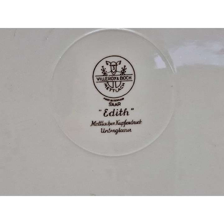 Travessa Villeroy & Boch Edith 33cm - Vintage Anos 50