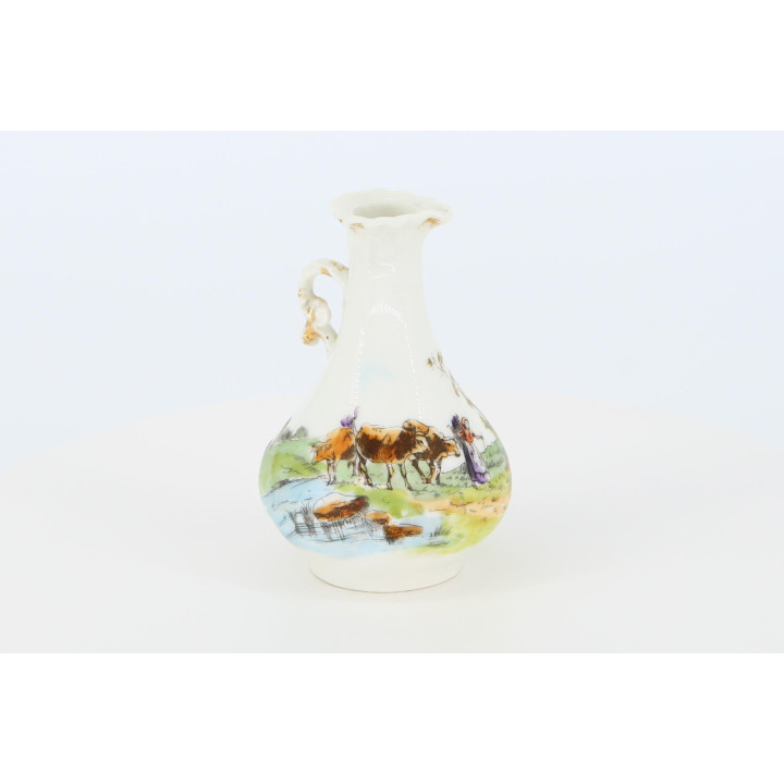 Dzbanuszek z porcelany Limoges L.R.L. France - lata 30.