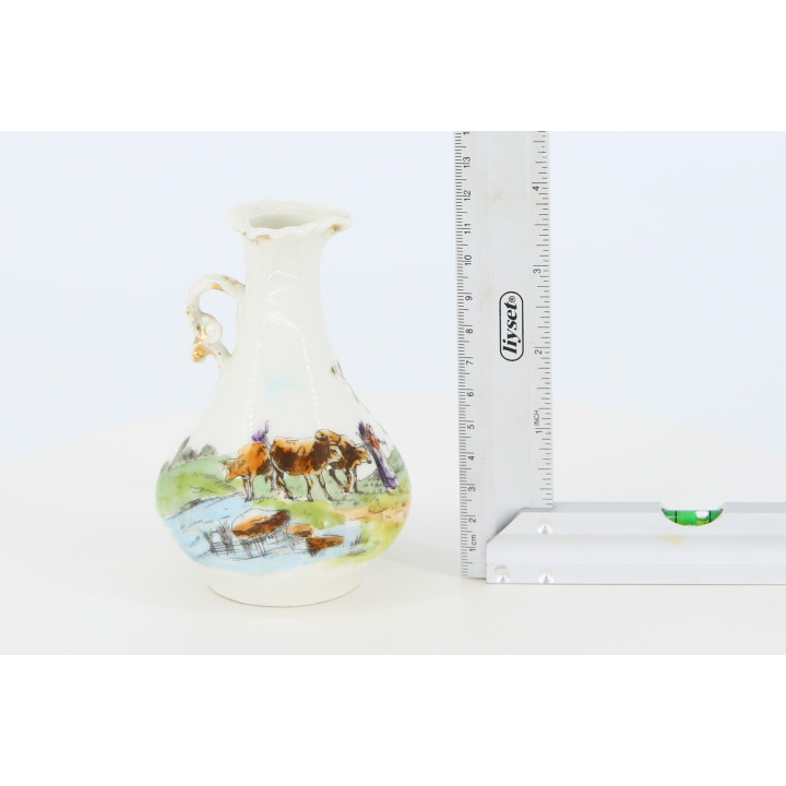 Dzbanuszek z porcelany Limoges L.R.L. France - lata 30.
