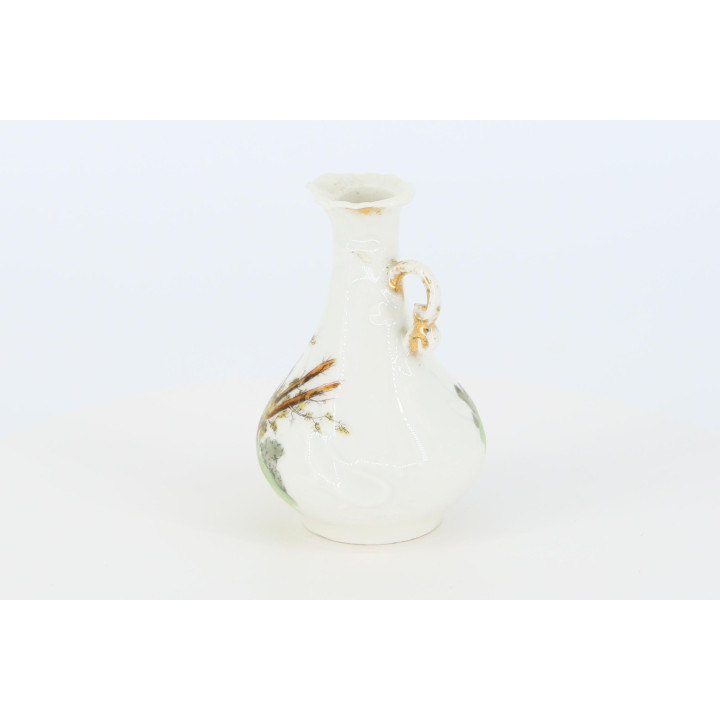 Antique Limoges Porcelain Pitcher - L.R.L. France 1930s