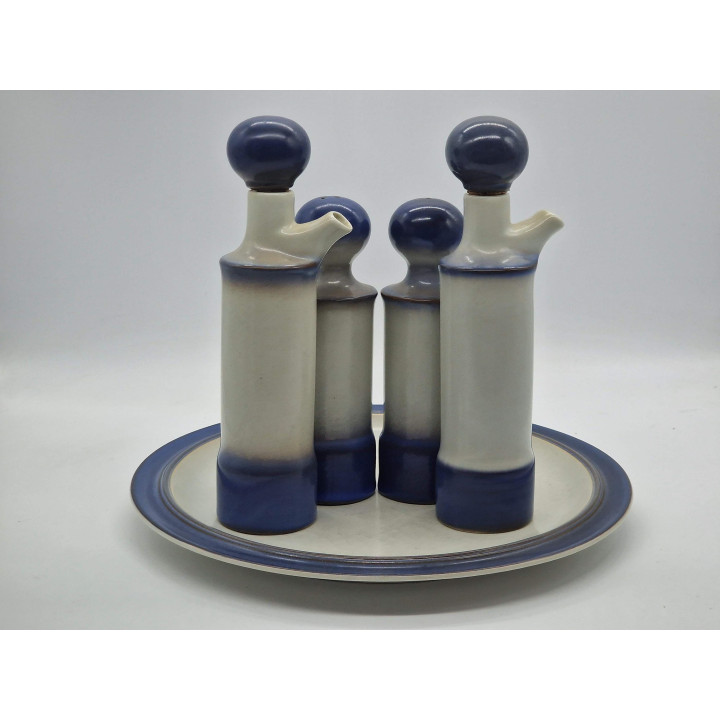 Goebel Oeslauer Manufaktur 5-Piece Table Set 1970s