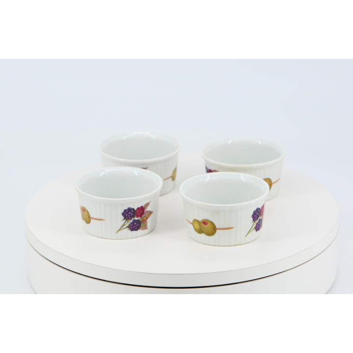 Zestaw 4 ramekinów Royal Worcester Evesham M - Vintage