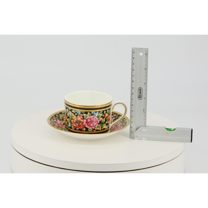 Wedgwood Clio Tasse und Untertasse | Bone China
