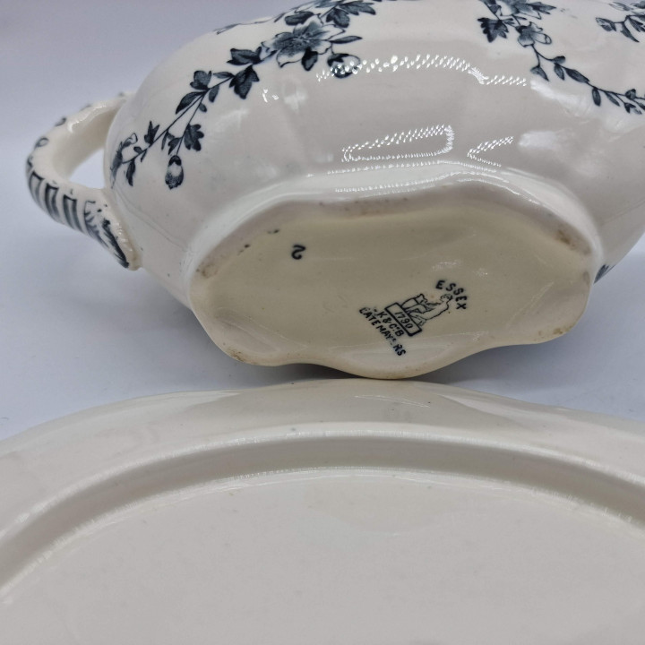Keeling & Co Essex Sauskom & Schotel - Staffordshire 19e eeuw