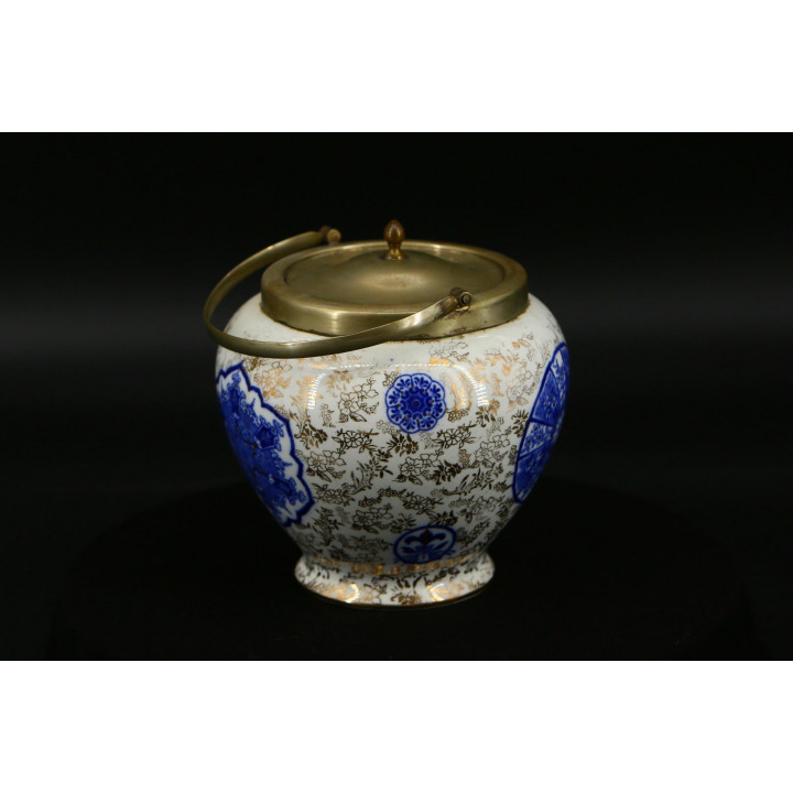 Vintage Porseleinen Pot JKL Fenton Osaka