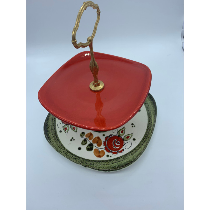 Vintage TIROL SMF Schramberg Fruit Bowl Austria 1970s