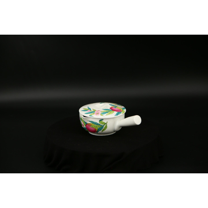 Vintage Sauciere aus Pariser Porzellan - Dekor Abundanz