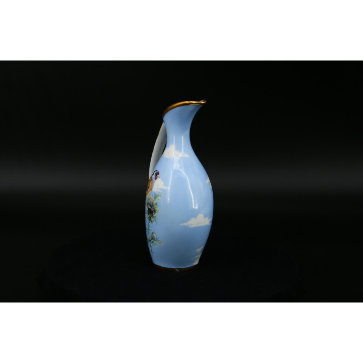 Caraffa Porcellana Jäger & Co 1930 - Cardellino Europeo