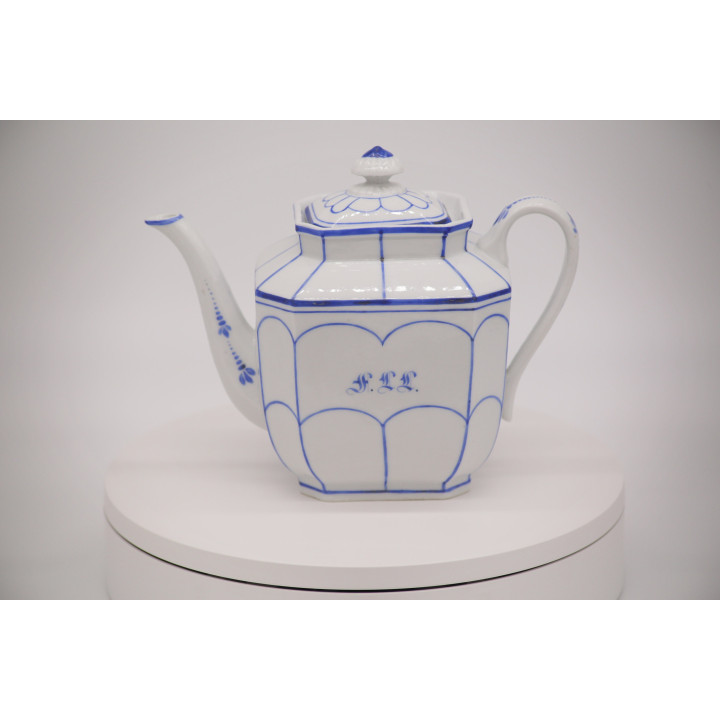 Serwis do kawy z porcelany Limoges (3 szt.) — Lata 80.