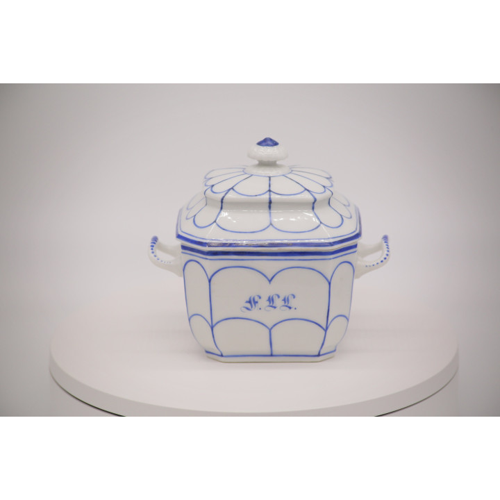 Limoges Porcelain Coffee Service Set (3 Pieces) — 1980s Vintage