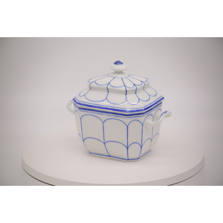 Service à café en porcelaine de Limoges (3 pièces) — Années 80