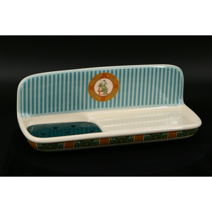 Vintage Porta Celi Porcelain Soap Dish - Spain