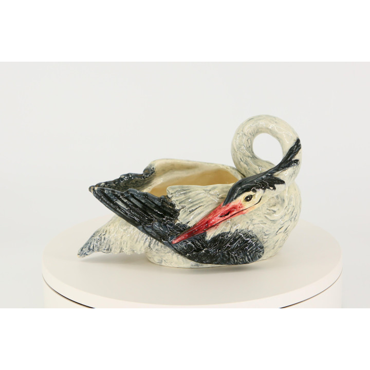 Ceramiczna misa Czapla (Lata 90. XX wieku)