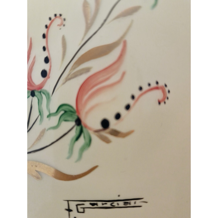Art Déco Wandleuchte F. Garcia 1930er