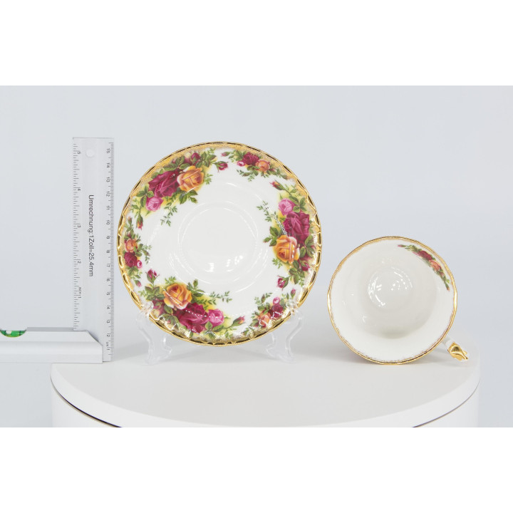Trio à Thé Royal Albert Old Country Roses | Porcelaine Anglaise