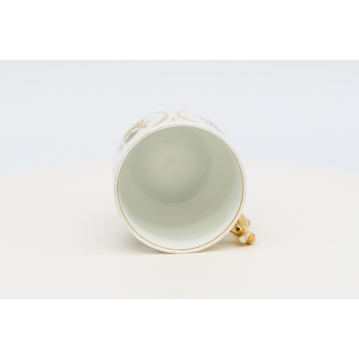 Xícara e Pires de Porcelana Limoges Antiga (1910)