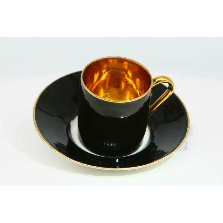 Juego de Café Limoges Lanternier & Cie 1910
