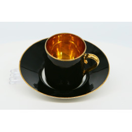 Antique Limoges Porcelain Demitasse Set - LS&S c. 1910