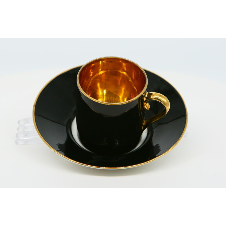 Zestaw do kawy demitasse z porcelany Limoges LS&S 1910