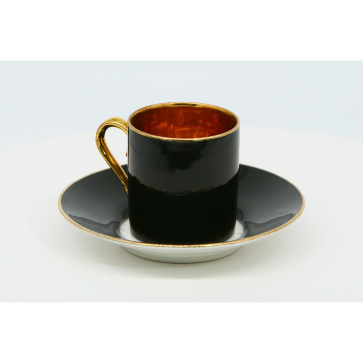 Juego de Café Limoges Lanternier & Cie 1910