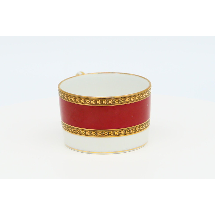 Xícara de Porcelana Limoges Charles Field Haviland - Ouro 24k