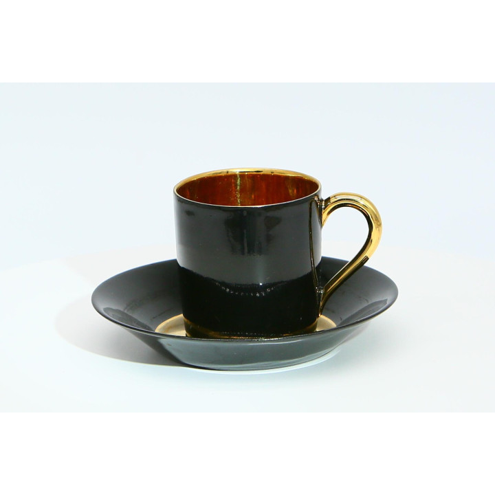 Set Tazzina Caffè Limoges Primavera Art Déco
