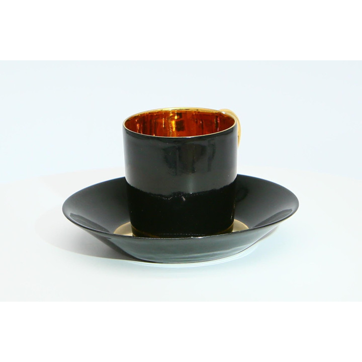 Limoges Primavera Art Deco Kop en Schotel
