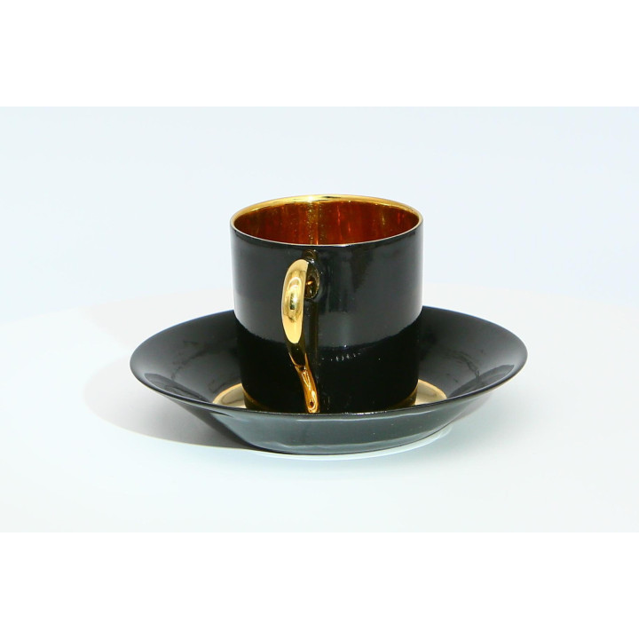 Кофейная пара Primavera Limoges Art Deco