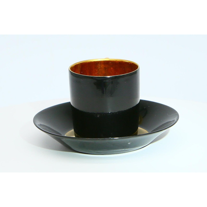 Limoges Art Deco Cup and Saucer Atelier Primavera