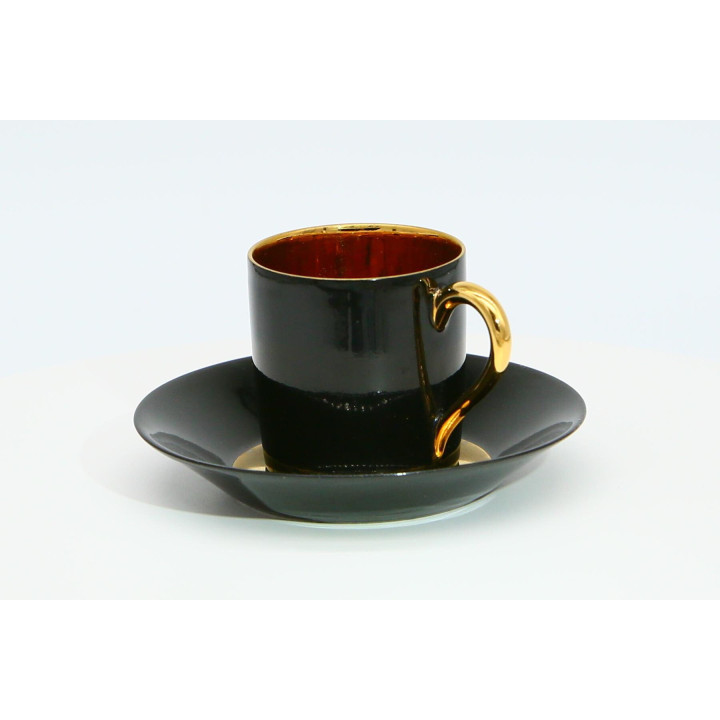 Taza y Platillo Limoges Atelier Primavera (1912-1920)