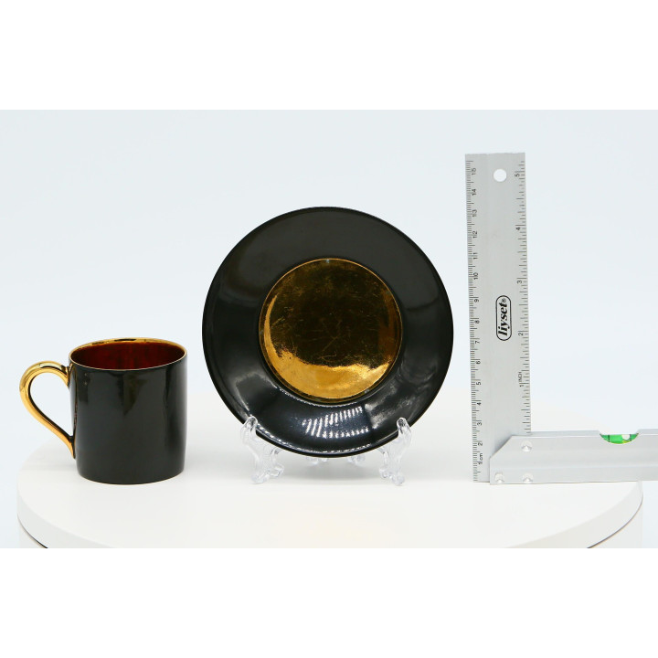 Taza y Platillo Limoges Atelier Primavera (1912-1920)