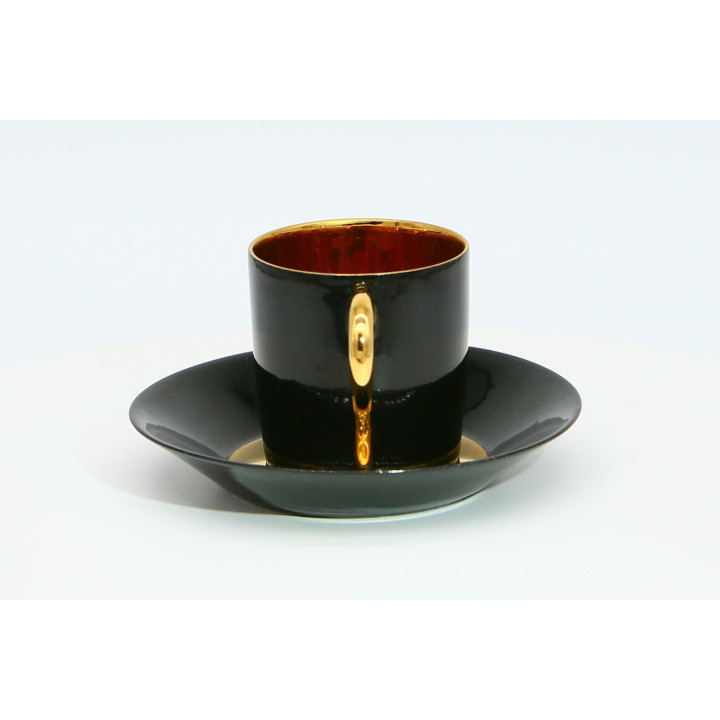 Tasse et Soucoupe Limoges Atelier Primavera (1912-1920)