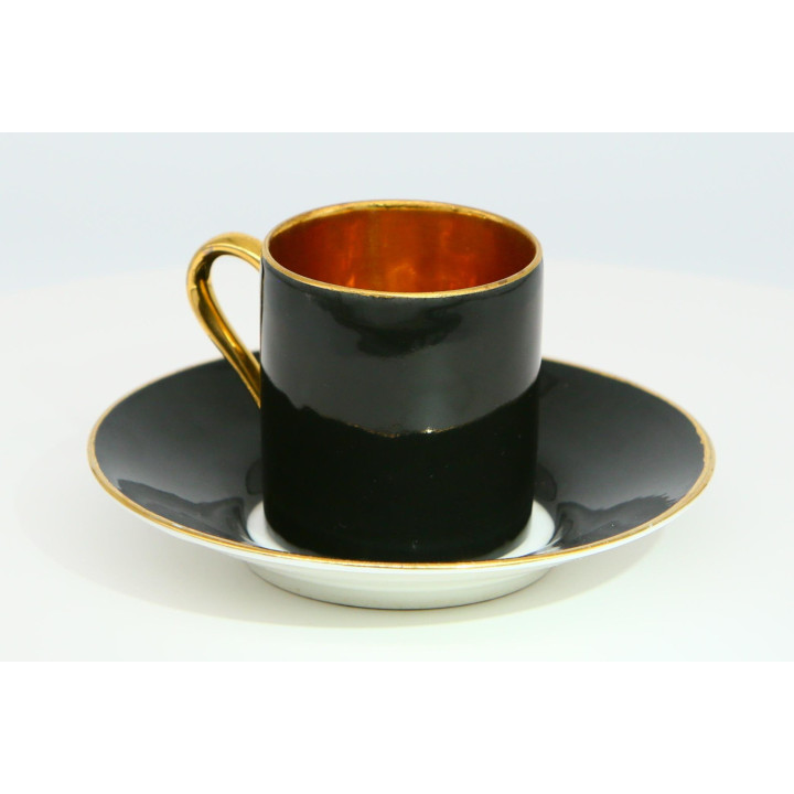 Juego Café Porcelana Limoges LS & S Francia 1910