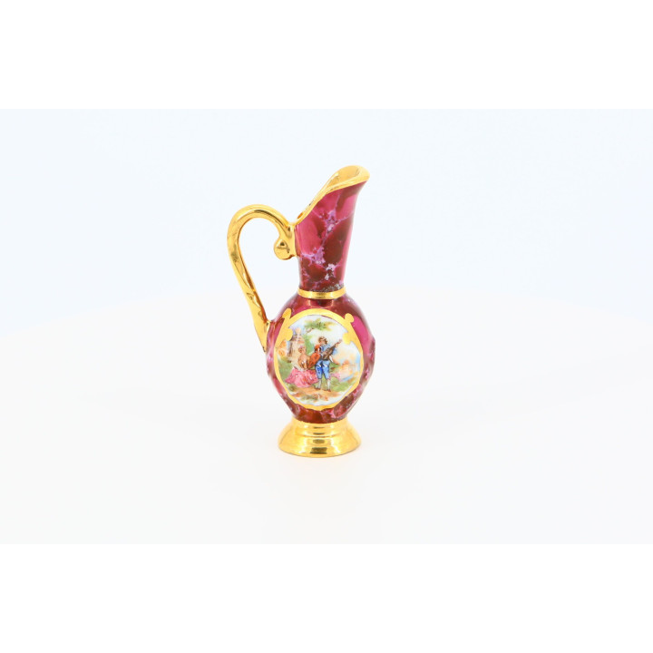 リコージュ フランス製磁器ミニチュアジャグ - 1960年代