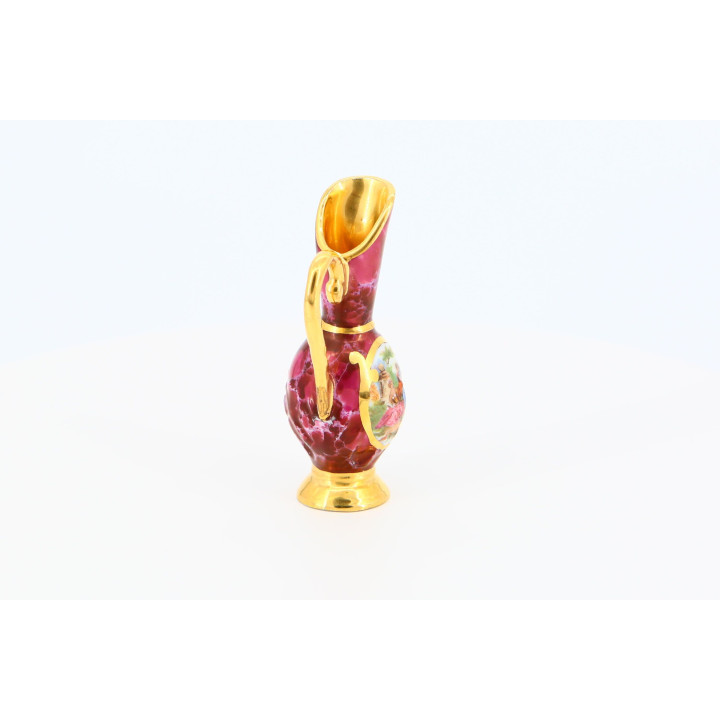 Miniaturowy Dzbanek Likoges - Francuska Porcelana